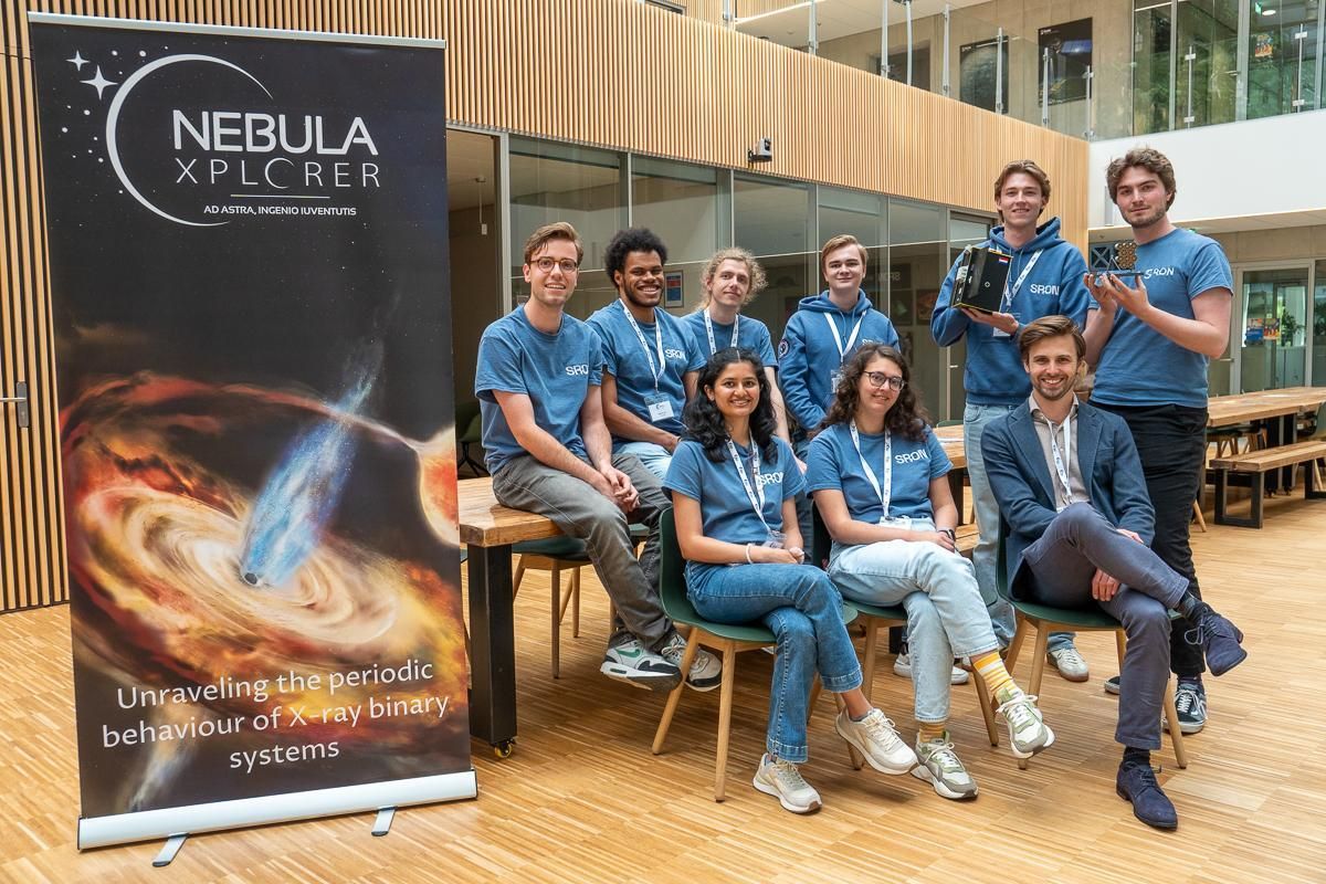 The team that started off the Nebula-Xplorer project.